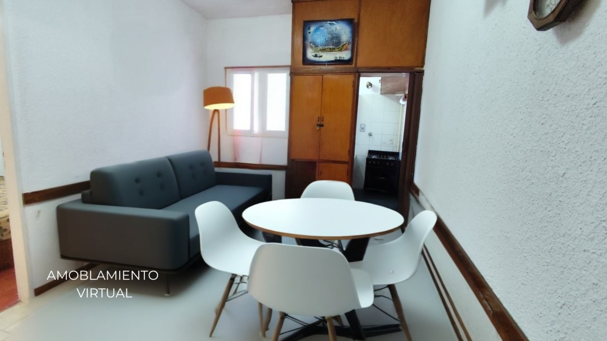 Departamento centrico en   Santa Teresita , con gas natural a metros del mar