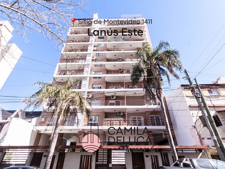 Venta 2 Ambientes Súper Luminoso con Balcón Corrido en Pleno Lanús Este